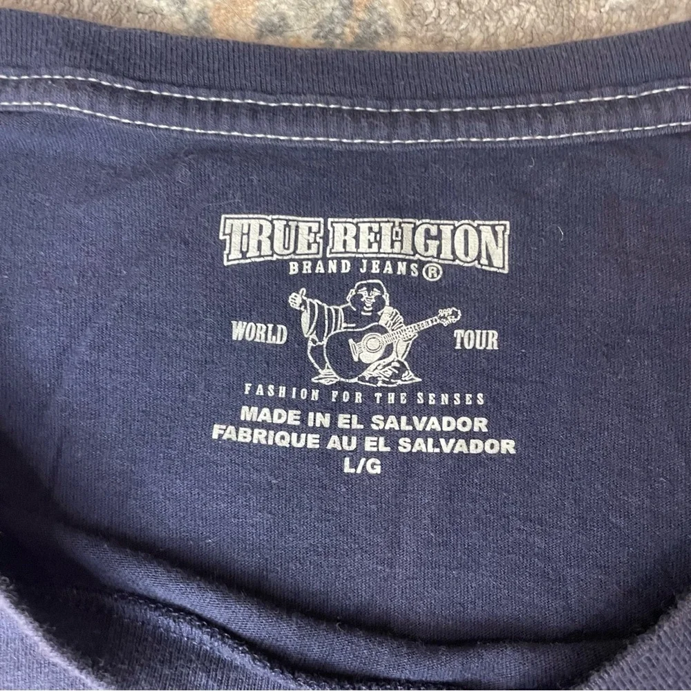 True Religion Dark Blue Graphic Tee